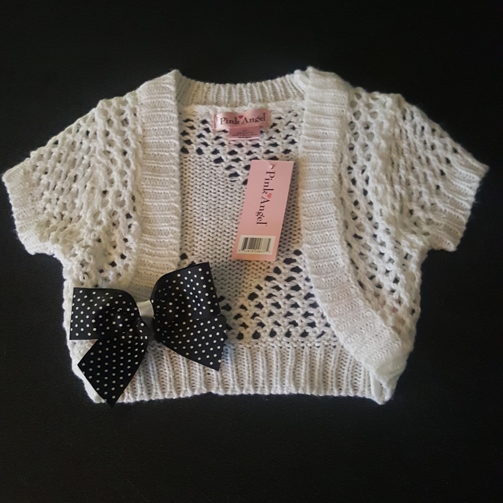 Toddler sweater shaw